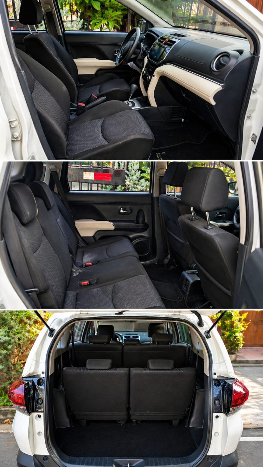 Interior del Toyota Rush 2023
